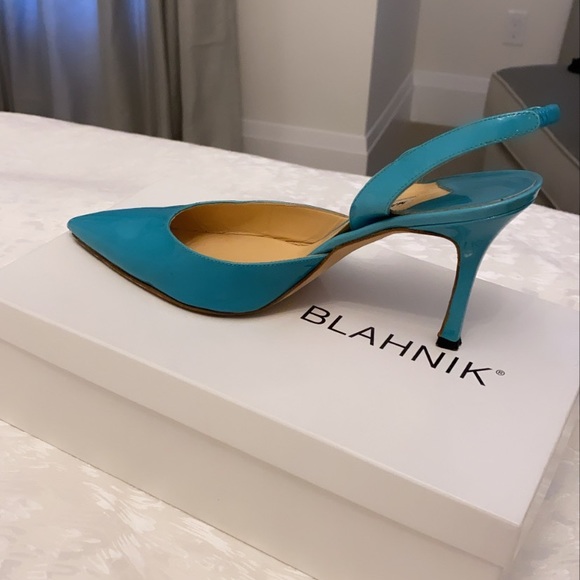 Manolo Blahnik Carolyne Pick90pin patent - Picture 3 of 8